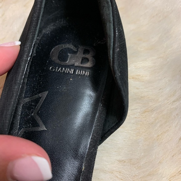 Gianni Bini D’Orsay Black Point Toe Flats size 11 - Picture 4 of 7